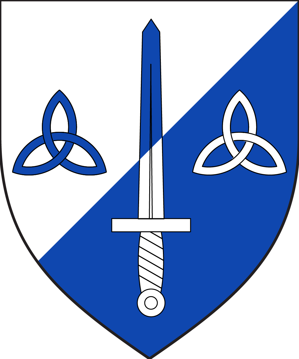 Blaec le Dering crest
